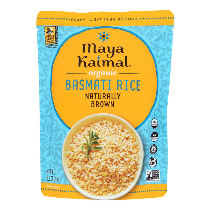 Maya Kaimal Organic Basmati Brown Rice, 8.5 Oz