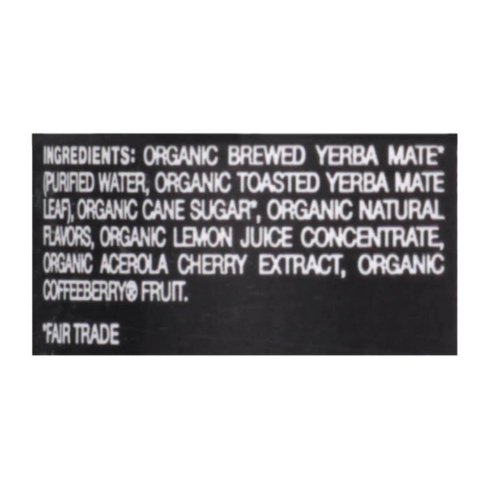 Steaz Yerba Mate Mountain Cranberry, Case of 12 - 16 fl. oz. Cans