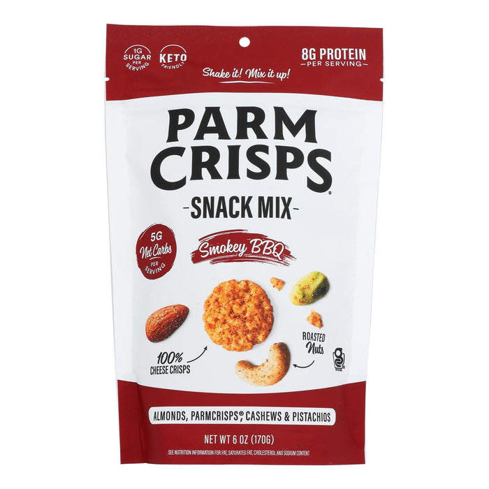 Parm Crisps BBQ Parmesan Crisps 6 Oz (Case of 12)