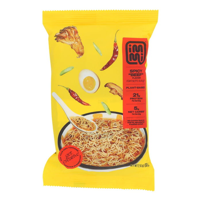 Immi Ramen Spicy Beef - 2.4 Oz (Pack of 6)