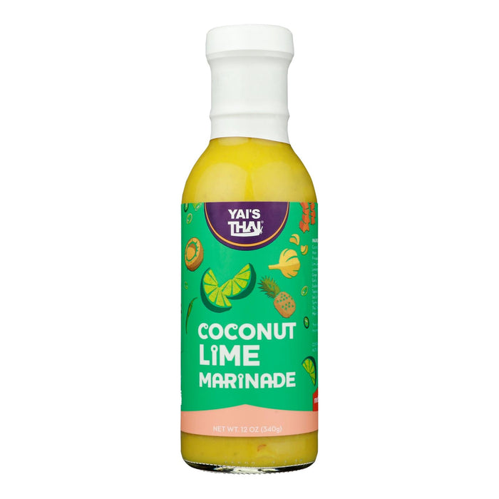 Yai's Thai Coconut Lime Marinade - 6 Pack (12 Oz Each)