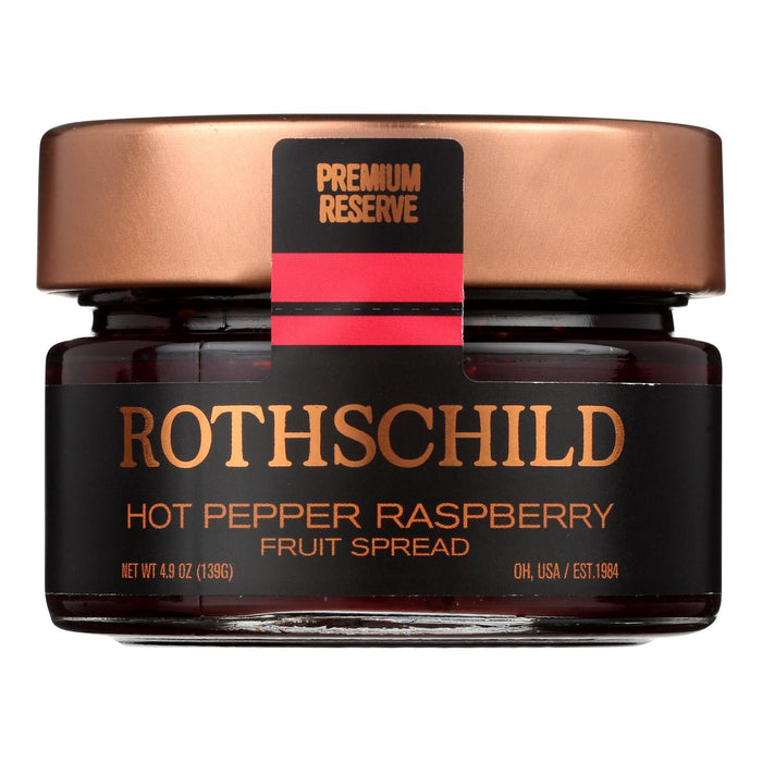 Robert Rothschild Farm Hot Pepper Raspberry Fruit Spread | 4.9 oz (Case of 12)