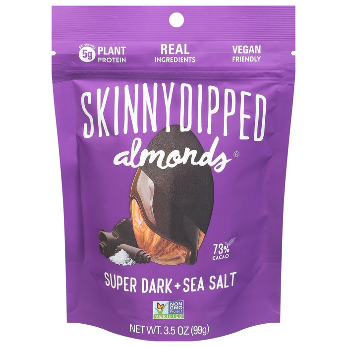 Skinnydipped Almonds Dark Chocolate & Sea Salt - 3.5 Oz