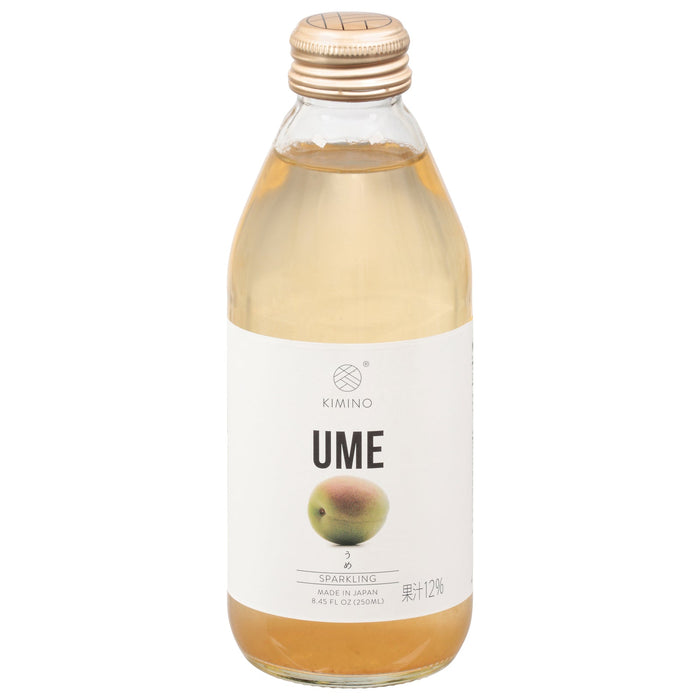 Kimino Sparkling Ume Juice - 12 x 8.45 Fl. Oz.