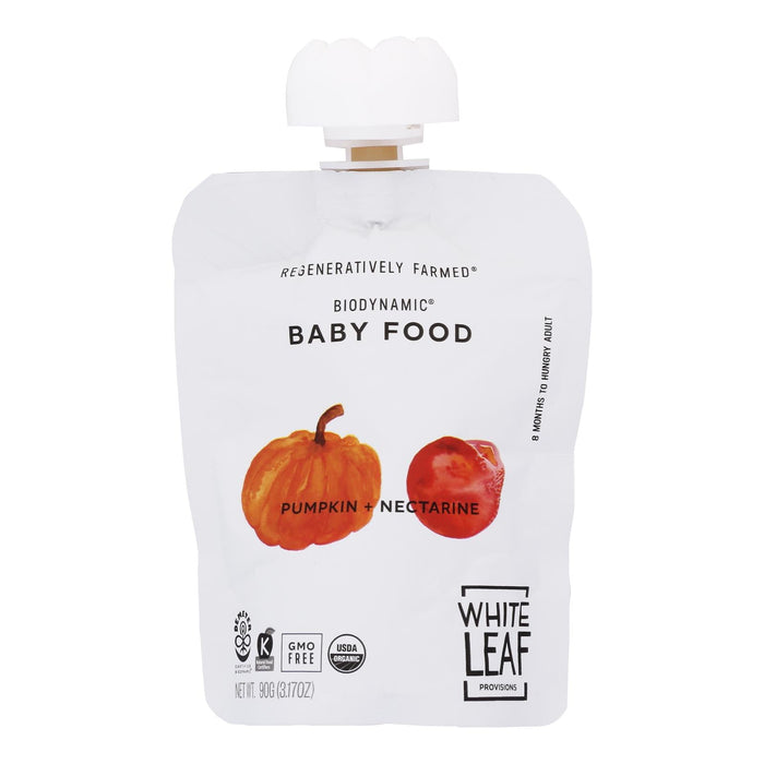 White Leaf Provisions Pumpkin & Nctrine - Case of 6 - 90 grm