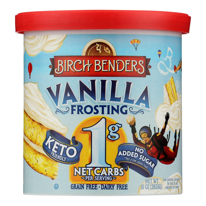 Birch Benders Keto Frosting - Vanilla - 10 Oz (6-Pack)