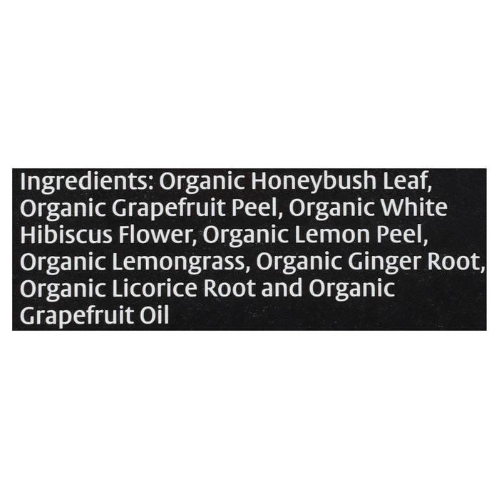 Choice Organic Teas Grapefruit Honeybush Herbal Tea, 6 Boxes (96 Count)