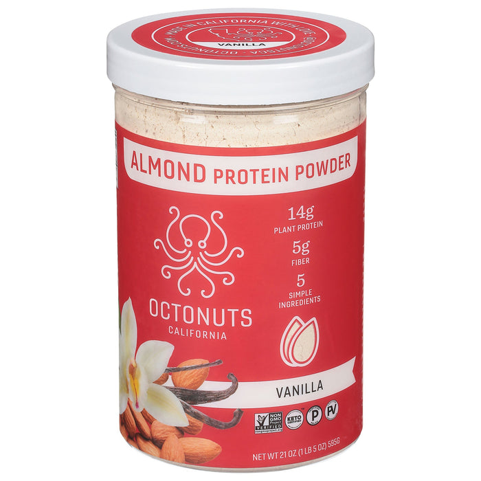 Octonuts Vanilla Almond Protein Powder - 21 Oz