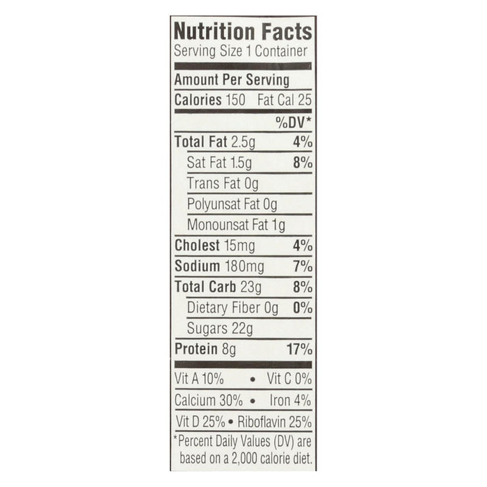 Horizon Organic 1% DHA Milk Chocolate Aseptic 8 oz. (Pack of 12)