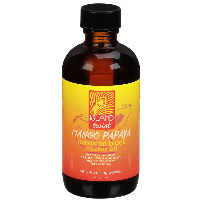 JMCN Island Twist Black Castor Oil Masking Paper - Adds Shine, Controls Frizz, and Promotes Hair Growth - 4 Fl Oz (Pack of 1)