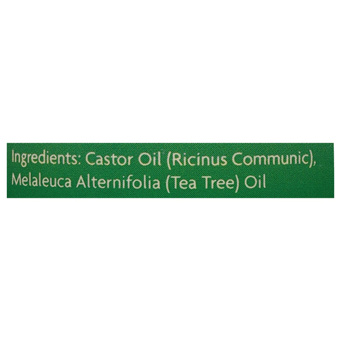 JMCN Island Twist Black Castor Oil Enhanced with Tea Tree - 4 Fl Oz
