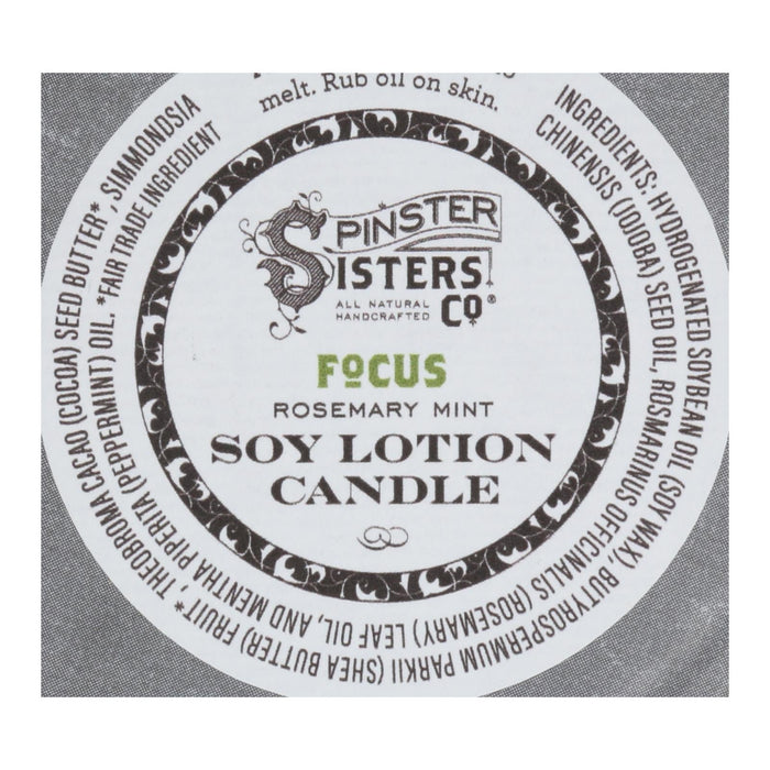 Spinster Sisters Co. Body Lotion Candle Case of 4 - 6.2 oz