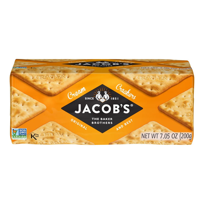 Jacobs Cream Crackers - 7.05 Oz - Case Of 24