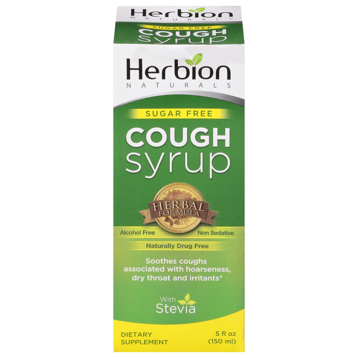 Herbion Naturals Sugar-Free Throat Syrup - 5 Oz