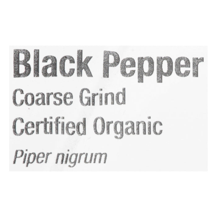 Frontier Herb Organic Coarse Black Pepper - 1 lb.