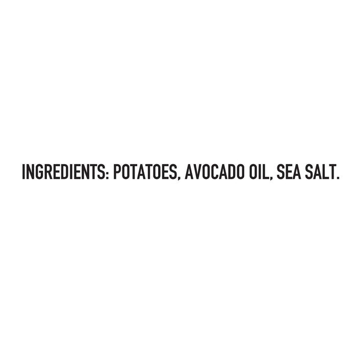 Boulder Canyon Natural Avocado Oil Classic Sea Salt Potato Chips - Case of 8 - 6 - 1.25 oz