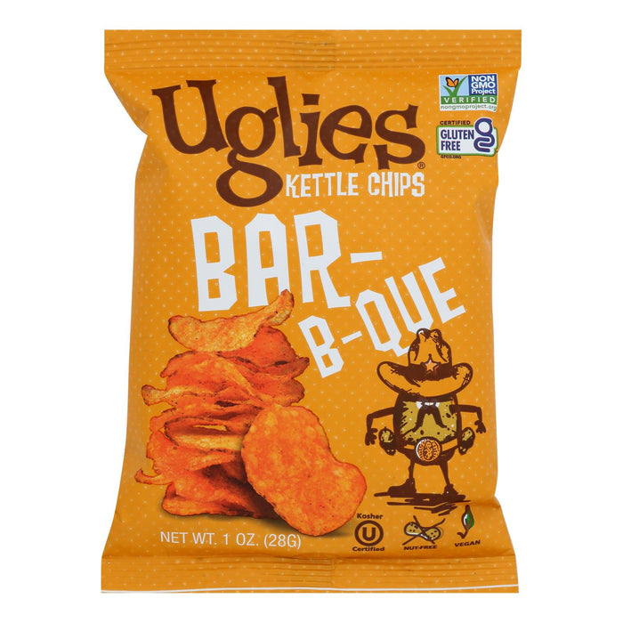 Uglies BBQ Potato Chips - 1 Oz. (Case of 32)