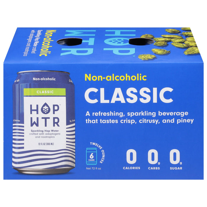 Hop Water SPK Classic 6-Pack of 12oz Cans (Case of 4)