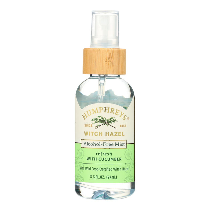 Humphreys Homeopathic Remedies - Witch Hazel Mist A/f Cucu - Pack of 12-3.3 fl oz