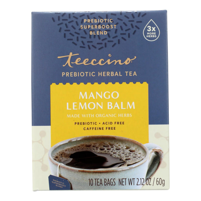 Teeccino - Tea Mango Lemblm Prebi - Case Of 6-10 Bag