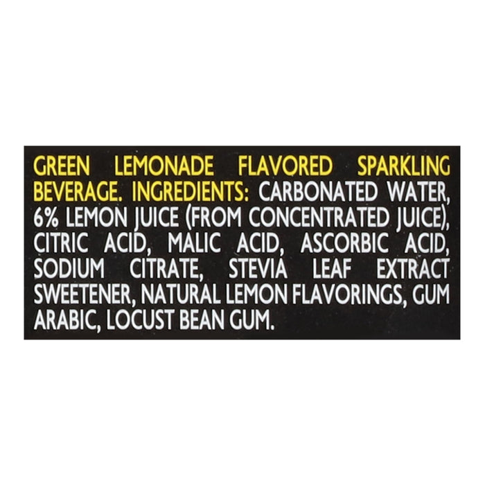 Sparkling Green Lemonade, Case of 4 (6/12 Fl. Oz. Cans)