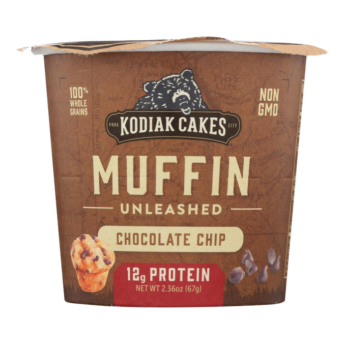 Kodiak Cakes Chocolate Chip Muffin Powercups, 2.36 oz (Case of 12)