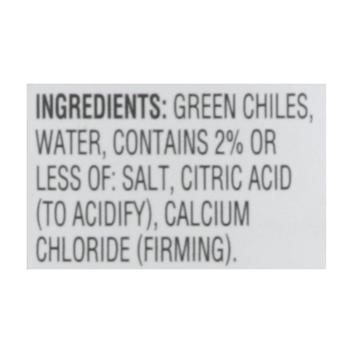 Chi Chi's Diced Green Chilis - 4 Oz. Can (Case of 12)