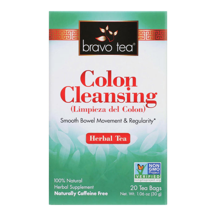 Bravo Teas & Herbs Colon Cleansing Tea - 20 Tea Bags