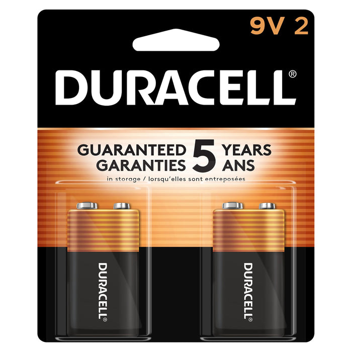 Duracell Buttery Alkaline 9V All-Purpose Battery Case (Pack of 48, 2 Units)
