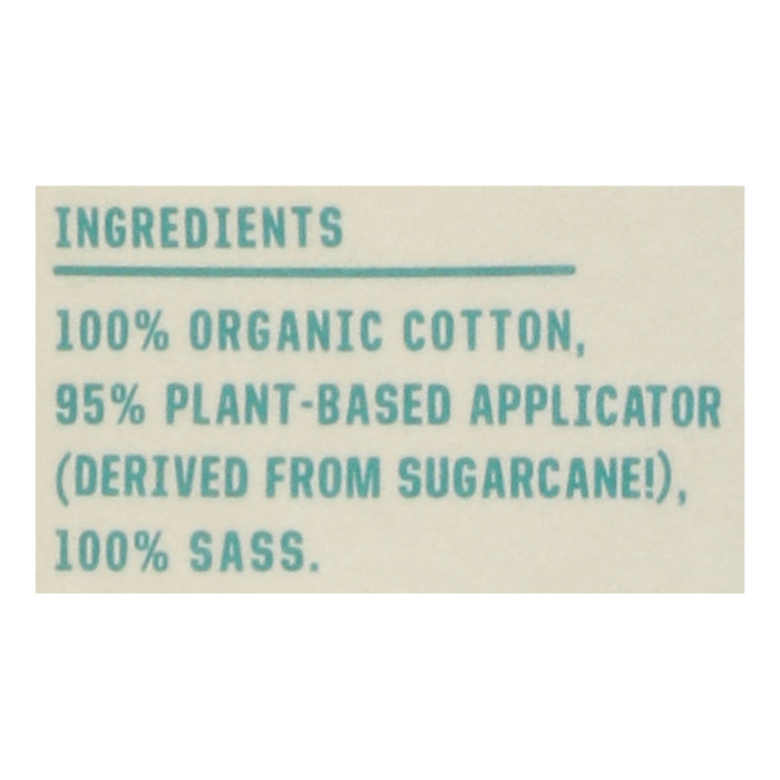 Flo Organic Eco-Applicator Tampons (14 Count, Case of 12)