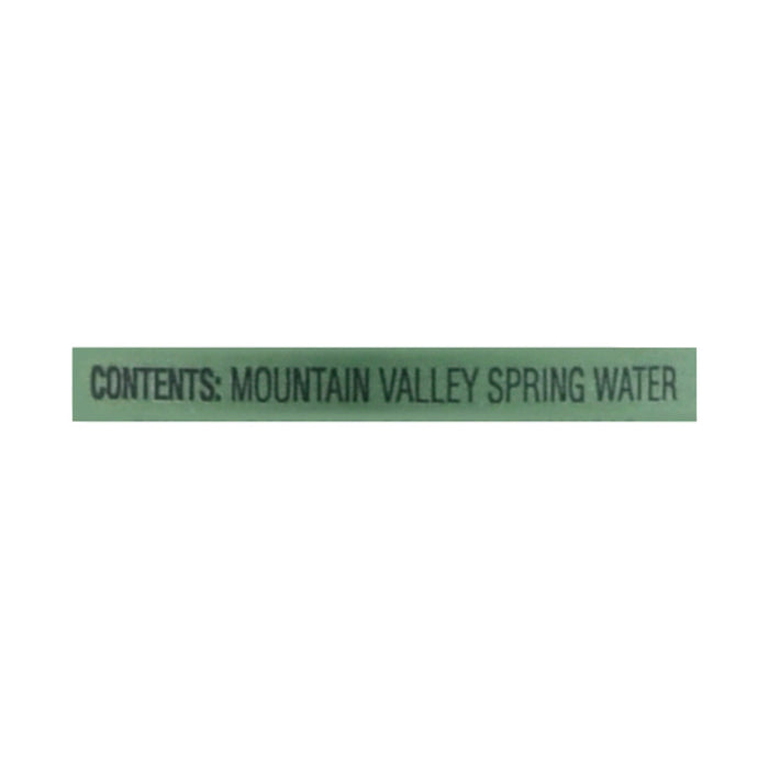 Mountain Valley Spring Water, 25.36 FZ Spring Alum Bottle (Case of 12)