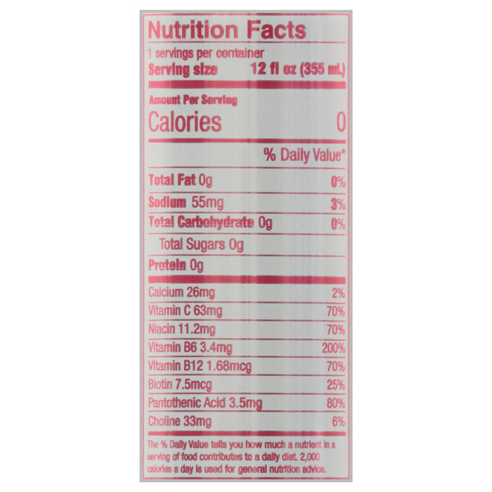 Aspire Healthy Energy Sparkling Raspberry Acai, 12-Pack 12 Oz Cans