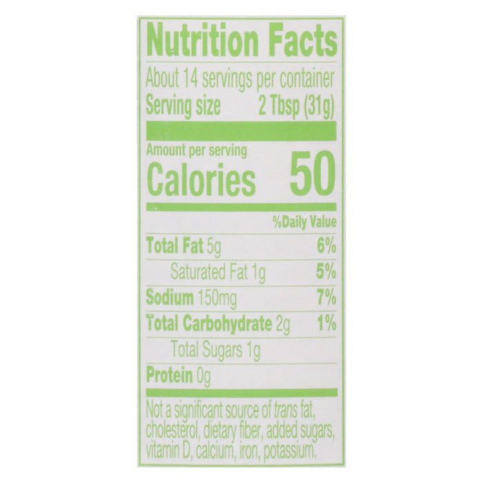 Herdez Salsa Verde Lime Cilantro Cream, 15.3 Oz Pack of 6