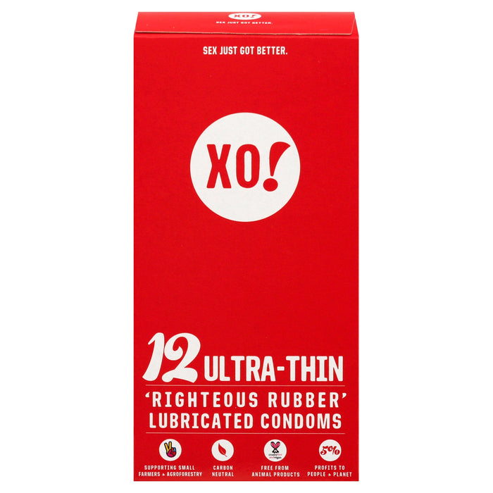 Xo! - Condoms Ultra Thin - Case Of 8-12 Ct