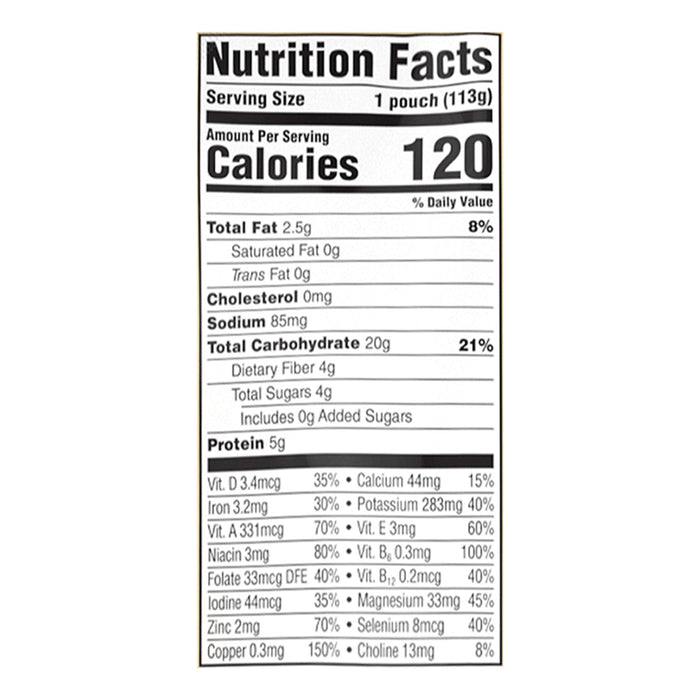 Cerebelly Organic Sweet Potato Puree - Pack of 6 (4 Oz Each)