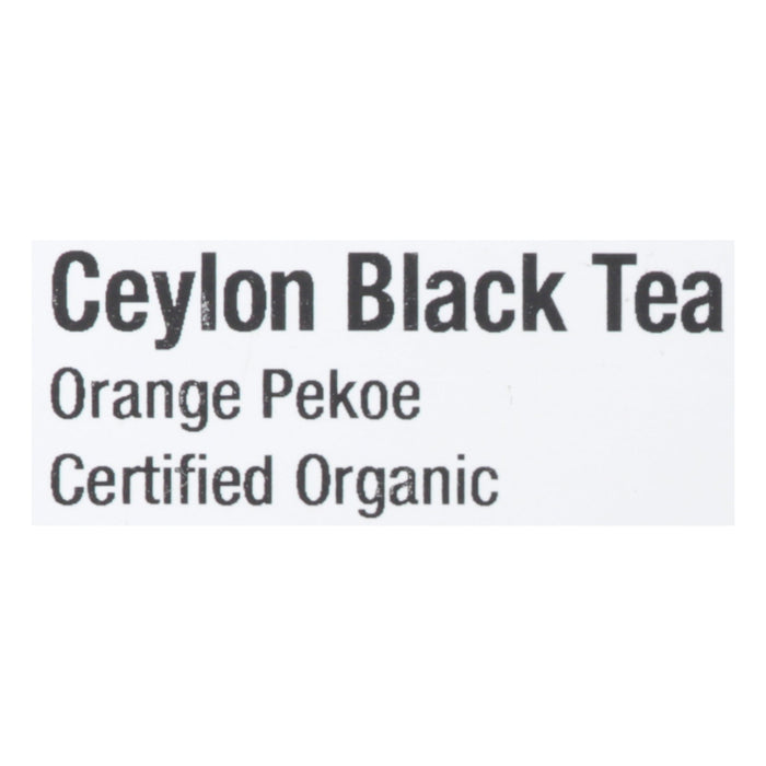 Frontier Herb Organic Fair Trade Ceylon Tea - 1lb Bag