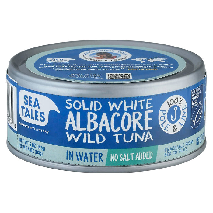 Fish Tales Albacore Tuna in Water | 12 - 5-Ounce Cans