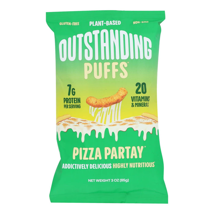 Outstanding Foods - Puffs Pizza Partay - Case Of 8-3 Oz