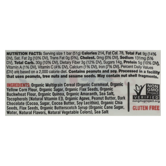 Taos Bakes Chocolate Peanut Butter Butterscotch Cookie Bites, 1.8 Oz, Pack of 12