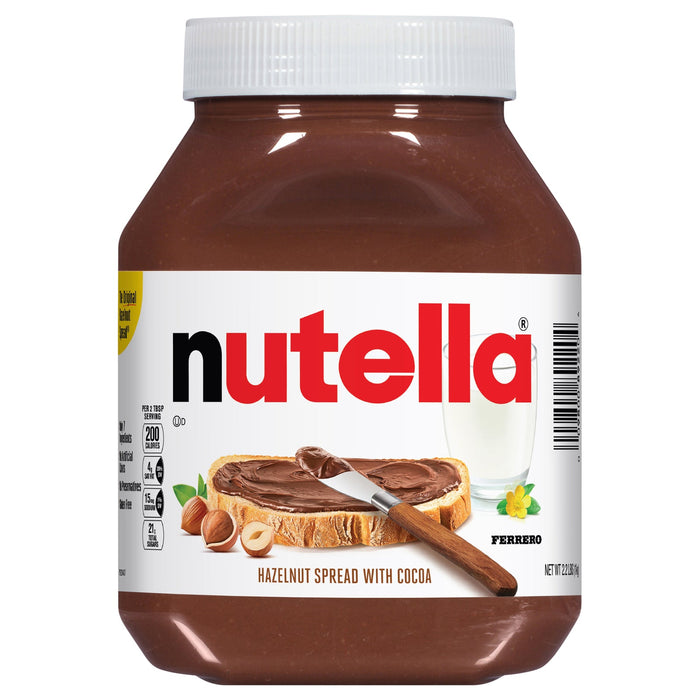 Nutella Hazelnut Spread, Creamy Chocolate Treat in Bulk Case, Pack of 6 - 35.3 Oz Each