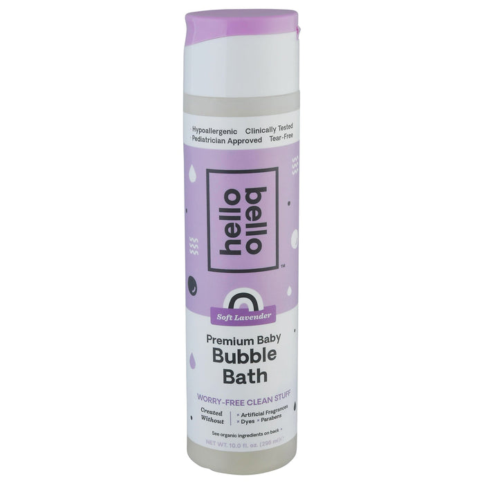 Hello Bello Lavender Soothing Bubble Bath - 10 Fl Oz