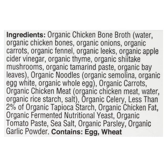 Kettle & Fire Organic Chicken Bone Broth Soup - 16.9 oz