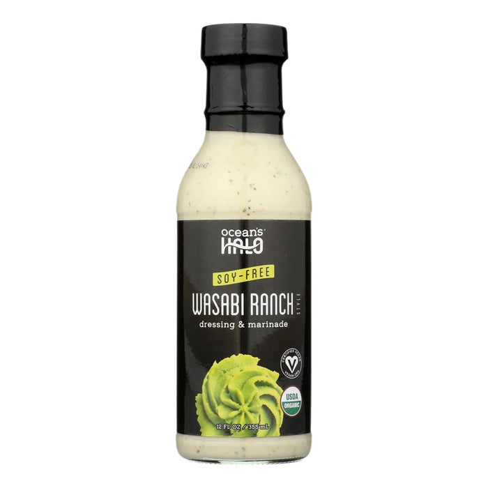 Ocean's Halo Wasabi Ranch Dressing - 6 x 12 Fl Oz