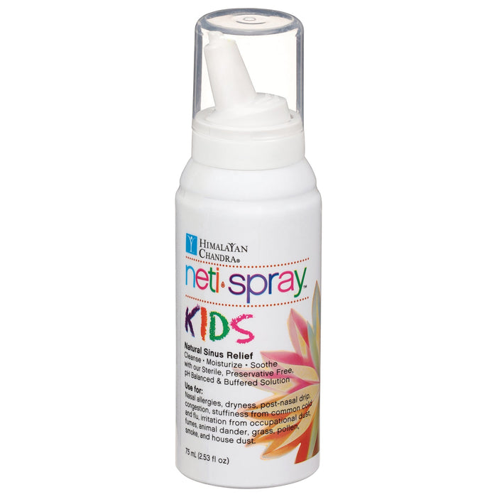 Himalayan Chandra Neti Nasal Irrigation Spray for Kids - 2.53 Oz Pack