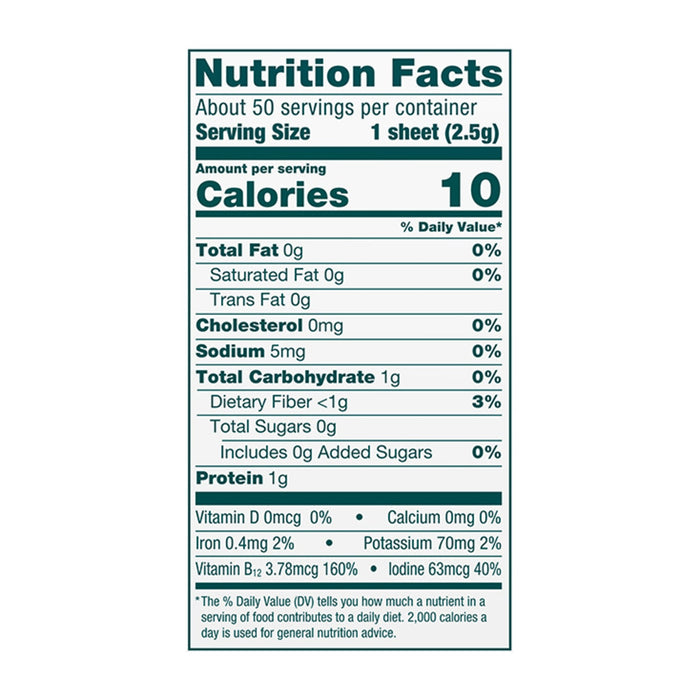 Gimme Seaweed Snacks, Sushi Nori Roasted, 4.76 Oz, Case of 4