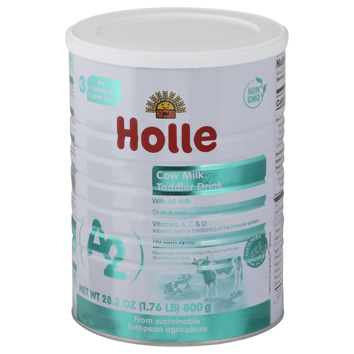 Holle Organic Toddler Drink, A2 Cow's Milk, 6 Pack, 28.2oz