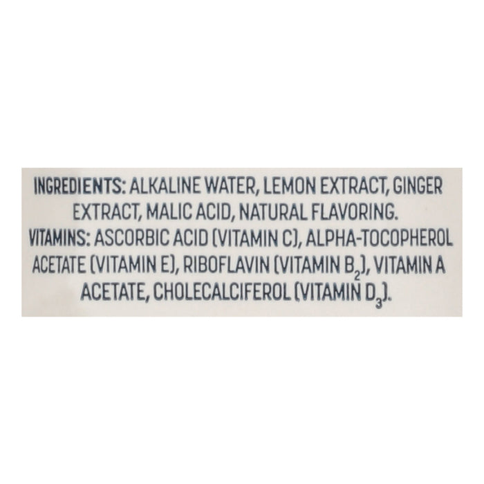 Aqua Nobel - Water Vitamin Infused Lemon Ginger - Case Of 12-16.9 Fz