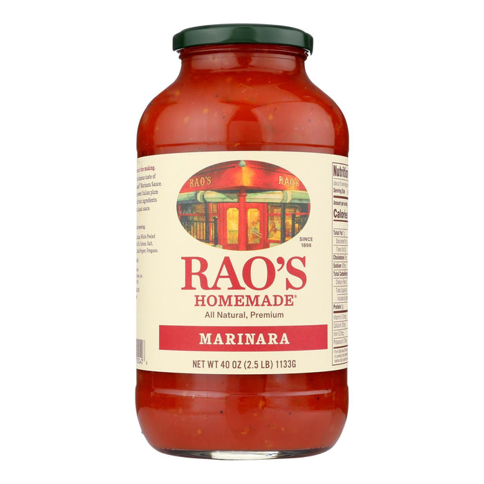 Rao's Marinara Pasta Sauce - 6 × 40 Oz Jars