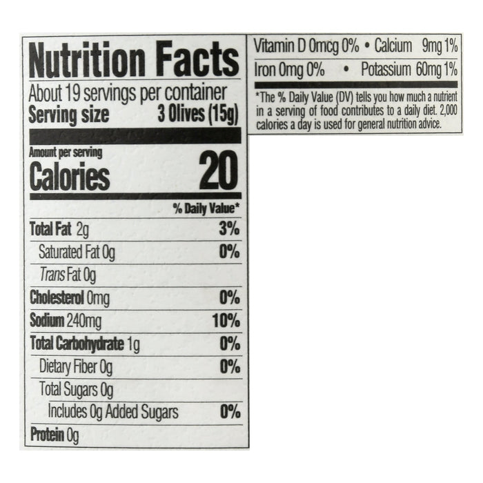 Bono Olive Mix, Spicy Italian Pitted, 9.88 oz - Case of 6