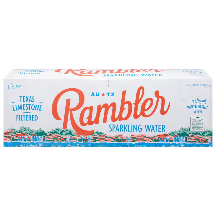 Rambler Water Sparkling Organic 12 fl oz Case of 2